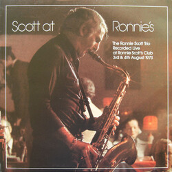 The Ronnie Scott Trio Scott At Ronnie's Vinyl LP USED