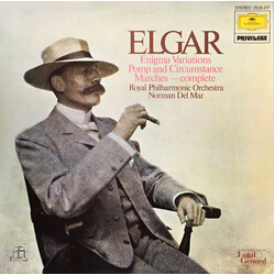 Sir Edward Elgar / Norman Del Mar / The Royal Philharmonic Orchestra Enigma Variations / Pomp And Circumstance Marches - Complete Vinyl LP USED