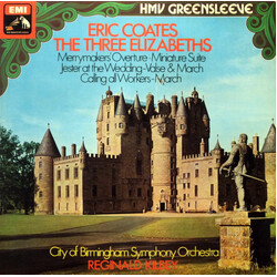 Eric Coates / City Of Birmingham Symphony Orchestra / Reg Kilbey The Three Elizabeths (Favourites) Vinyl LP USED