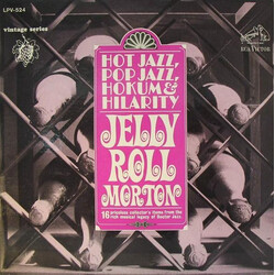 Jelly Roll Morton Hot Jazz, Pop Jazz, Hokum And Hilarity Vinyl LP USED