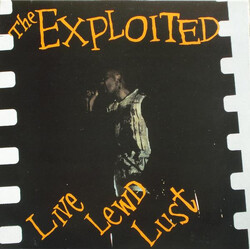 The Exploited Live Lewd Lust Vinyl LP USED