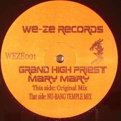 Grand High Priest Mary Mary (Grand High Priest Hidden Mixes) VINYL 12" USED