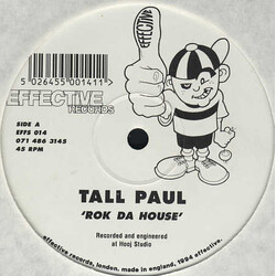 Tall Paul Rok Da House VINYL 12" USED