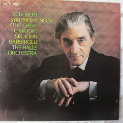 Franz Schubert / Sir John Barbirolli / Hallé Orchestra Symphony No.9 ('The Great C Major') Vinyl LP USED