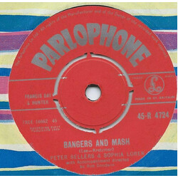 Peter Sellers / Sophia Loren Bangers And Mash Vinyl 7" USED