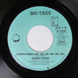 Johnny Rivers Curious Mind (Um,Um,Um,Um,Um,Um) Vinyl 7" USED