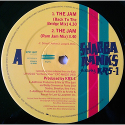 Shabba Ranks / KRS-One The Jam Vinyl 12" USED