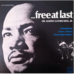 Dr. Martin Luther King, Jr. ...Free At Last Vinyl LP USED