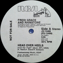 Fredi Grace And Rhinstone Head Over Heels VINYL 12" USED