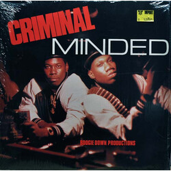 Boogie Down Productions Criminal Minded Vinyl LP USED