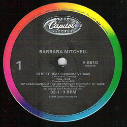 Barbara Mitchell Street Heat (Extended Version) USED VINYL 12INCH 33 S RPM