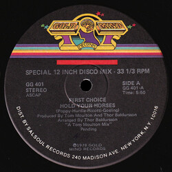 First Choice Hold Your Horses VINYL 12" USED