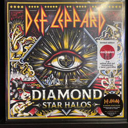 Def Leppard Diamond Star Halos Vinyl 2 LP USED