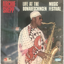 Archie Shepp Life At The Donaueschingen Music Festival Vinyl LP USED