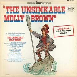 Meredith Willson The Unsinkable Molly Brown - Original Broadway Cast Vinyl LP USED