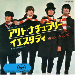 The Beatles Act Naturally / Yesterday USED VINYL 7INCH SINGLE