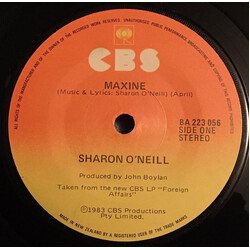 Sharon O'Neill Maxine USED VINYL 7INCH 45 RPM SINGLE