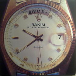 Eric B. & Rakim As The Rhyme Goes On / Chinese Arithmetic USED VINYL 7INCH 45 RPM SINGLE STEREO