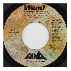 LTG Exchange Keep On Trying USED VINYL 7INCH 45 RPM STYRENE STEREO