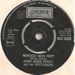 Bobby (Boris) Pickett And The Crypt-Kickers Monster Mash USED VINYL 7INCH 45 RPM SINGLE REISSUE