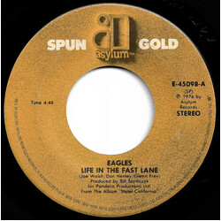 Eagles Life In The Fast Lane / Peaceful, Easy Feeling USED VINYL 7INCH 45 RPM SINGLE