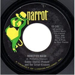 Bobby (Boris) Pickett And The Crypt-Kickers Monster Mash USED VINYL 7INCH 45 RPM REISSUE STYRENE