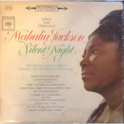 Mahalia Jackson Silent Night - Songs For Christmas Vinyl LP USED