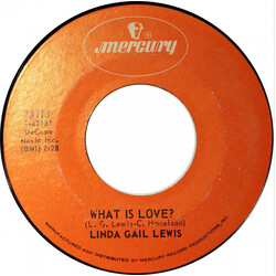 Linda Gail Lewis What Is Love? / Before The Snow Flies USED VINYL 7INCH 45 RPM SINGLE