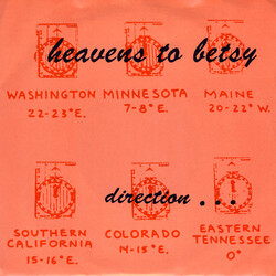 Heavens To Betsy (2) Direction... USED VINYL 7INCH 33 S RPM