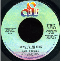 Carl Douglas Kung Fu Fighting USED VINYL 7INCH 45 RPM SINGLE STYRENE STEREO