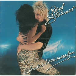 Rod Stewart Blondes Have More Fun Vinyl LP USED