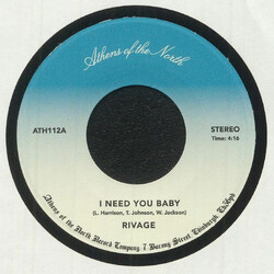 Rivage (3) I Need You Baby / Answer USED VINYL 7INCH 45 RPM STEREO