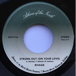 Rivage (3) Strung Out (On Your Love) / All My Love For You USED VINYL 7INCH 45 RPM STEREO
