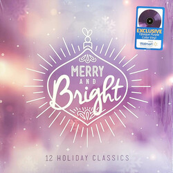 Various Merry and Bright 12 Holiday Classics Vinyl LP USED
