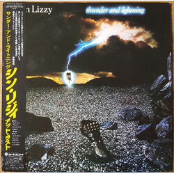 Thin Lizzy Thunder And Lightning Vinyl LP USED
