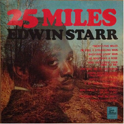 Edwin Starr 25 Miles Vinyl LP USED