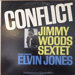 Jimmy Woods Sextet / Elvin Jones Conflict Vinyl LP USED