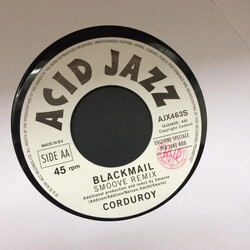 Corduroy Blackmail USED VINYL 7INCH 45 RPM SINGLE LIMITED EDITION