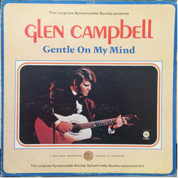 Glen Campbell Gentle On My Mind Vinyl LP USED