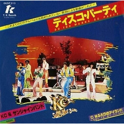 KC & The Sunshine Band Do You Wanna Go Party / Come To My Island Vinyl 7" USED