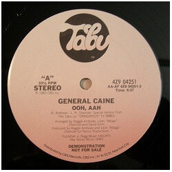 General Caine Ooh, Aah VINYL 12" USED