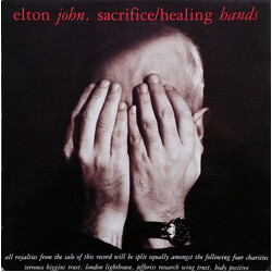 Elton John Sacrifice / Healing Hands VINYL 12" USED