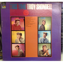 Troy Shondell This Time Vinyl LP USED