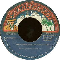 Jeannie Reynolds The Phones Been Jumping All Day / Unwanted Company VINYL 7" USED