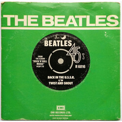 The Beatles Back In The USSR / Twist And Shout USED VINYL 7INCH 45 RPM SINGLE