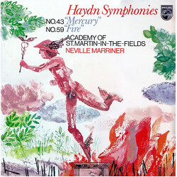 Joseph Haydn / The Academy Of St. Martin-in-the-Fields / Sir Neville Marriner Haydn Symphonies (No. 43 "Mercury" / No. 59 "Fire") Vinyl LP USED