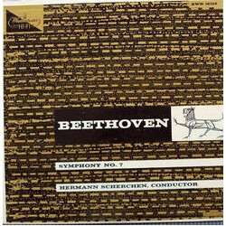 Ludwig van Beethoven / Hermann Scherchen / Orchester Der Wiener Staatsoper Symphony No. 7 Vinyl LP USED