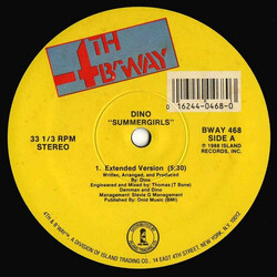Dino (2) Summergirls USED VINYL 12INCH 33 S RPM