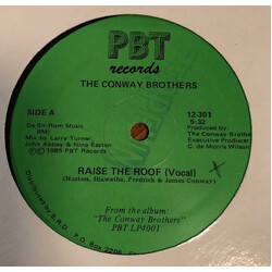 The Conway Brothers Raise The Roof USED VINYL 12INCH 45 RPM
