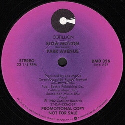 Park Avenue (8) Slow Motion VINYL 12" USED